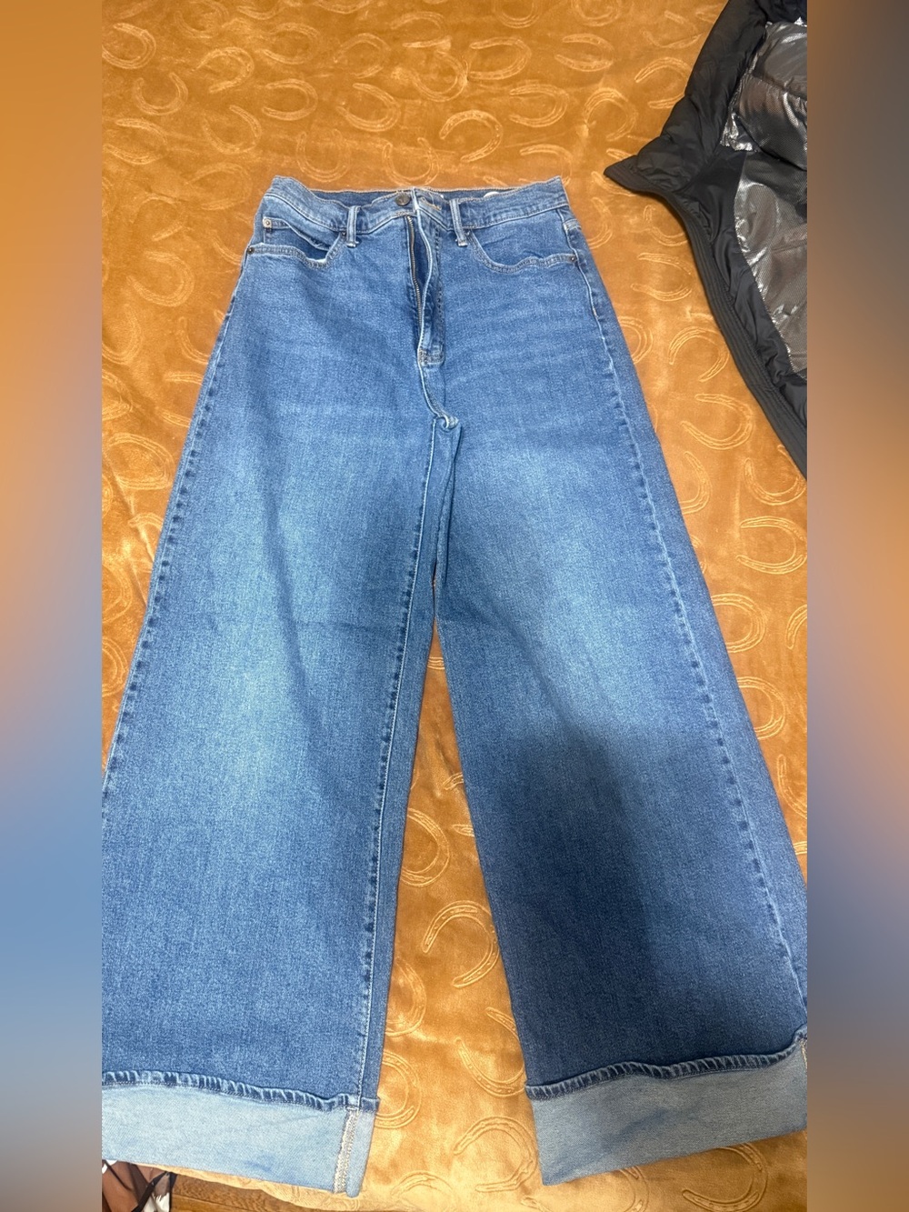 Jessica Simpson Wide-Leg Blue Denim Jeans